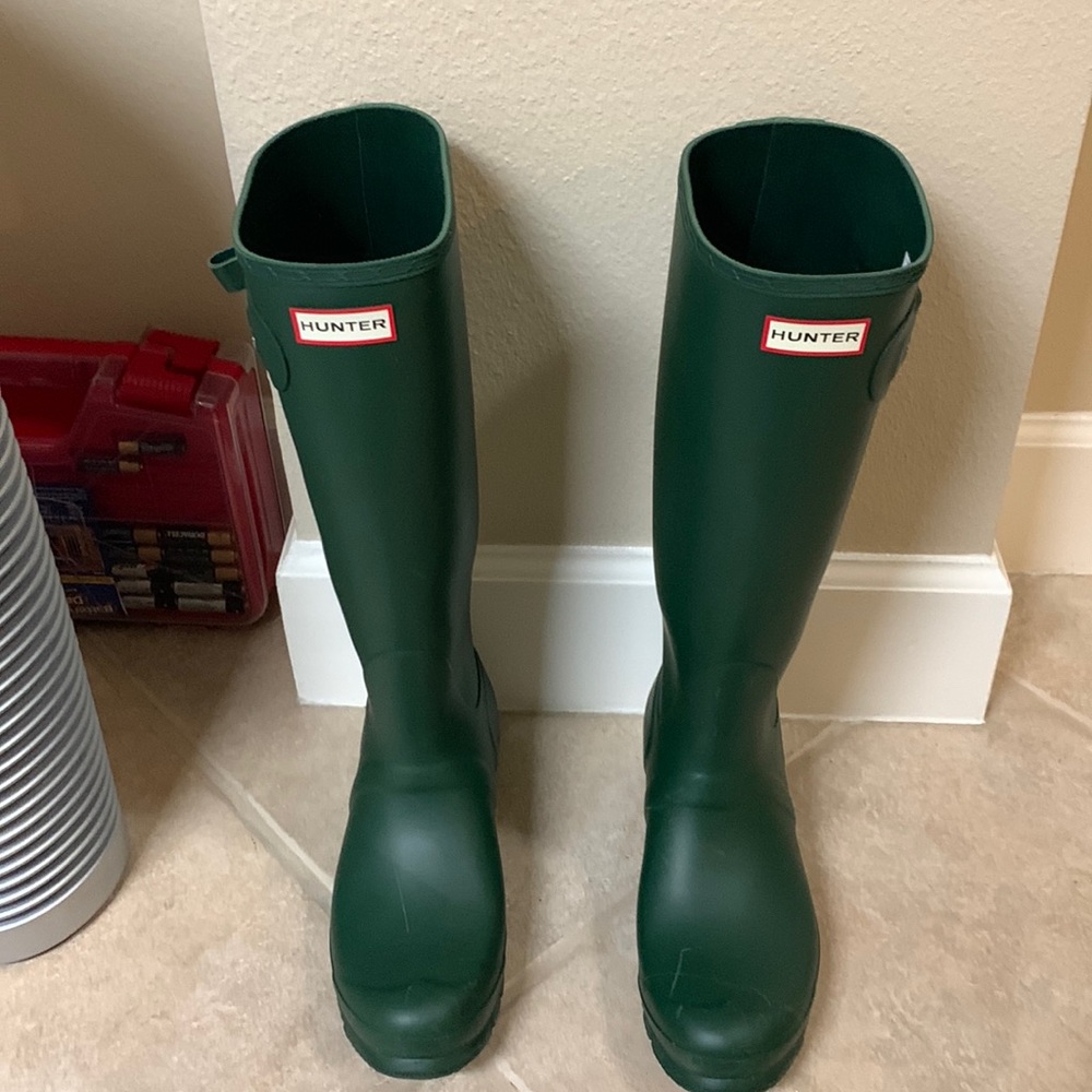 Hunter waterproof boots